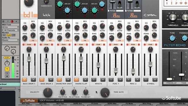Softube Heartbeat Drum Synth