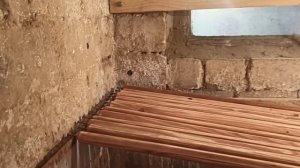 Вода  не замерзнет  в пластиковой трубе  ,  кран  зимой  на  улице,,,вода в баню горячая