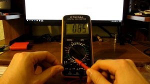 Мультимерт тестер для начинающих DT9205A
