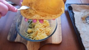 Тыквенные спагетти. Великолепная тыква сквош. Все просят добавку. Супер блюдо для осени