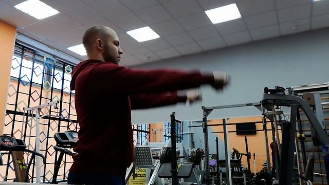 Кузнецов М В  Атлетическая гимнастика  2гр  23 12 2020 Махи гантелями перед собой