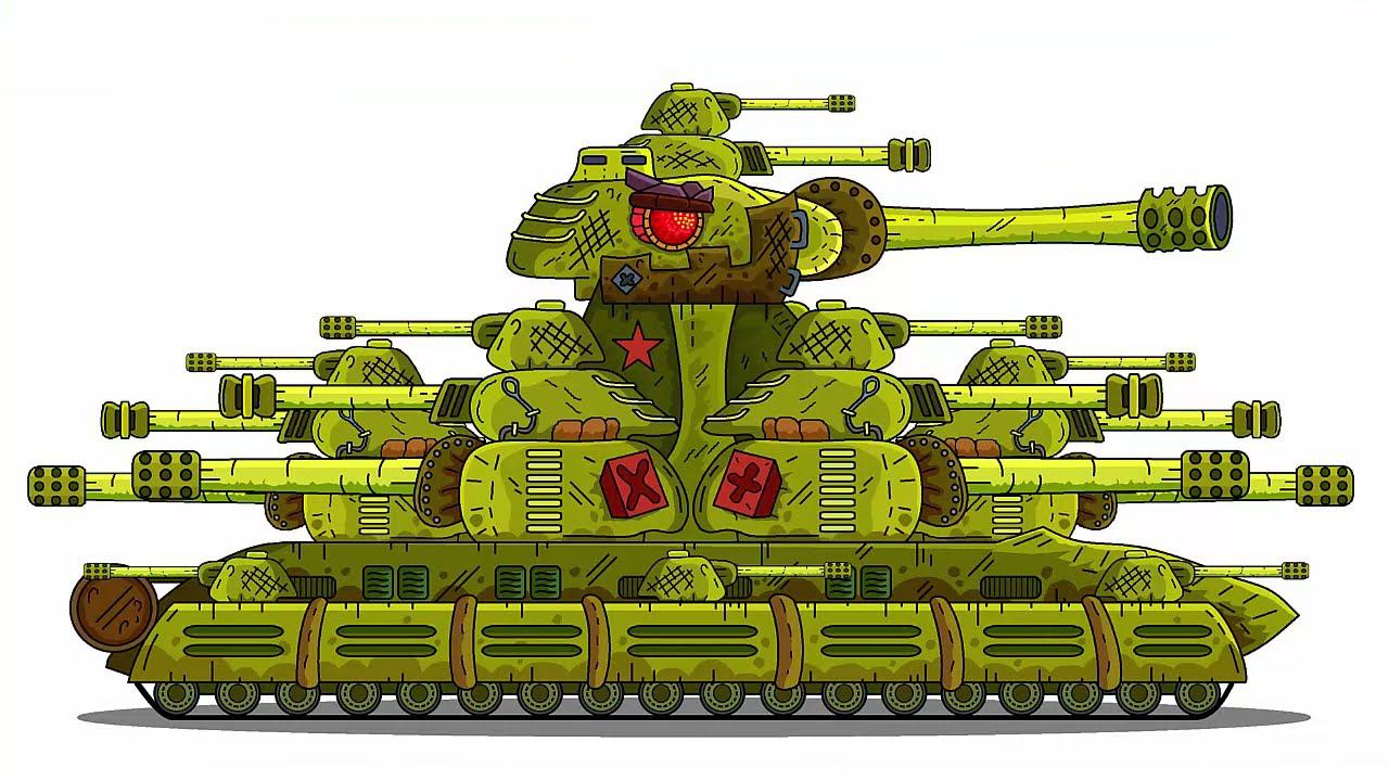 Покажи танчики. Кв-44 танк Геранд. Танк кв 44 из Геранда.