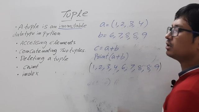 L 26: TUPLE IN PYTHON | OPERATIONS ON TUPLE IN PYTHON | PYTHON TUTORIAL FOR BEGINNERS