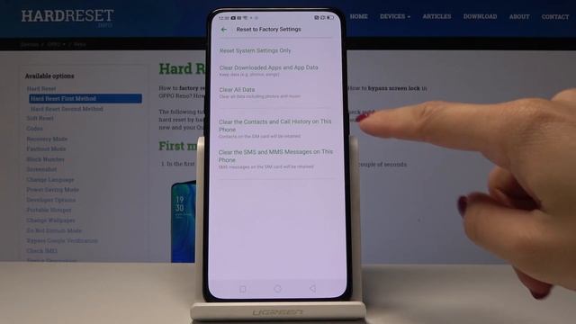 How to Clean Delete Contacts in Oppo Reno - Clear Call History смотреть онлайн