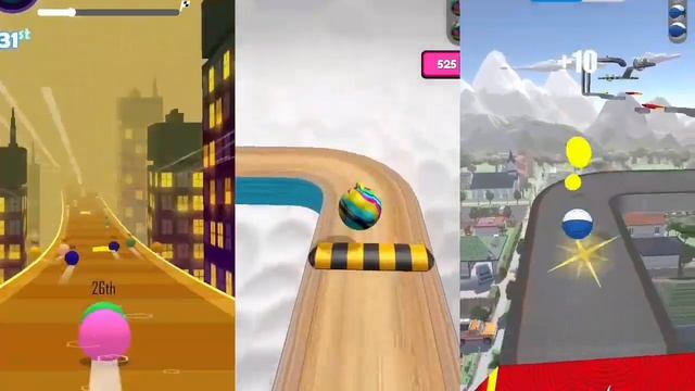 JAMPING BALLS VS SKY ROLLING BALL VS GOING BALL GAME PLAY ANDROID MOBILE GAMES IOS GAME PLAY