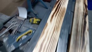 Декоративная обработка доски