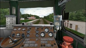 Запуск ДТ116 в RTrainSim