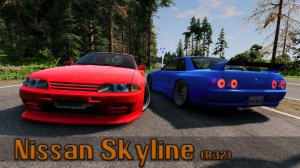 Мод Nissan Skyline R32 для BeamNG.drive