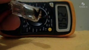 Как сделать термометр из лампочки