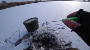 Ловля окуня зимой на ЧЕРТА. Ловля на безнасадку. Зимняя рыбалка 2018