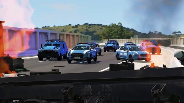 FURIOUS REVENGE │ Epic BeamNG Drive Highway Police Chase смотреть онлайн