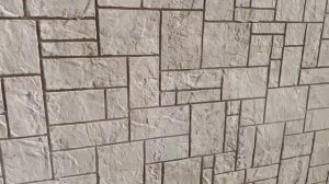 Штукатурка  из плиточного клея под камень всего 250 руб за квадрат своими руками (перезалив )