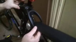 Установка заднего крыла Simpla Hammer SDR Pro на велосипед