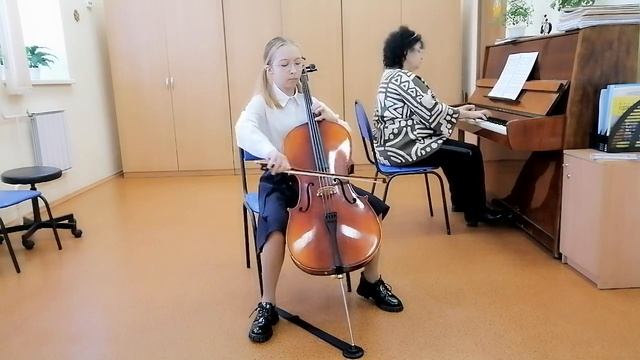 Скворцова Ирина  , 12 лет.Димитреску Крестьянский танец