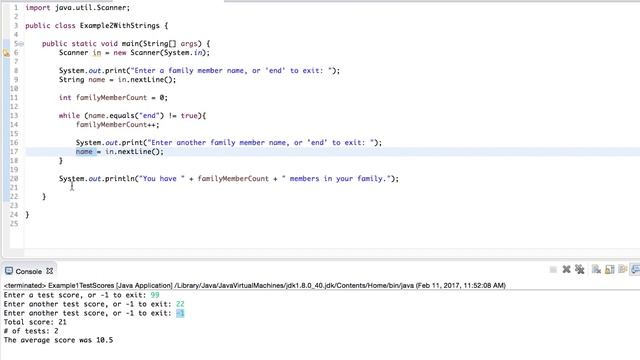 Sentinel Values in Java смотреть онлайн