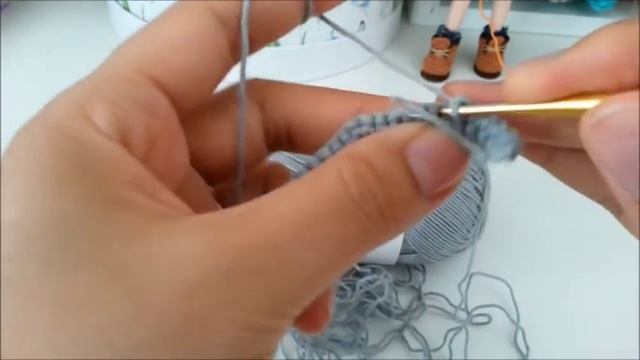 How to crochet doll dresses / doll clothes смотреть онлайн