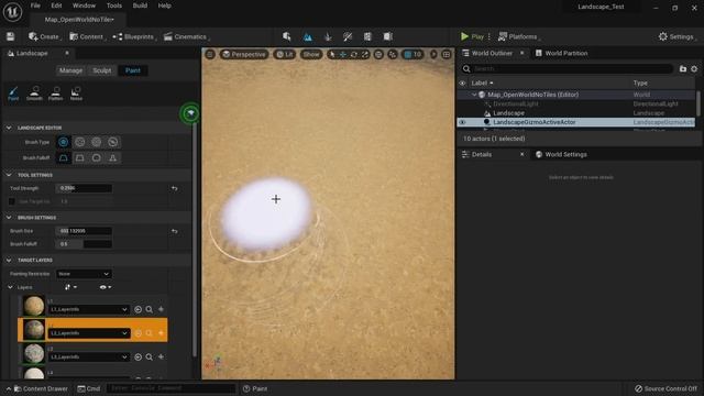 Unreal Engine 5 Landscape Beginner Tutorial - Learn To Create Open Worlds (Free Material Available)