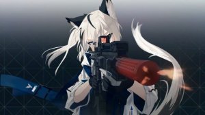 Аниме Девушка-Лисичка Отстреливается | Cute Anime Fox Girl | Rifle Shooting - Живые Обои