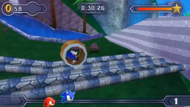 Обзор на Sonic Rivals и Sonic Rivals 2 смотреть онлайн