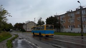 Jelcz M11 WSC J676 ZKM Sochaczew - odjazd z przystanku
