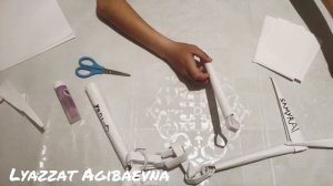 DIY. -Как сделать КУСАРИГАМУ из бумаги А4 своими руками?Оригами! Оружие из бумаги.@Lyazzat_Agibaevn