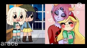 ?//Реакция на шипы//? (Gacha Club) ❤️Стар против сил зла❤️