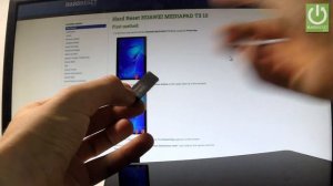 How to Insert Micro SD in HUAWEI MEDIAPAD T3 - Set Up Memory Card