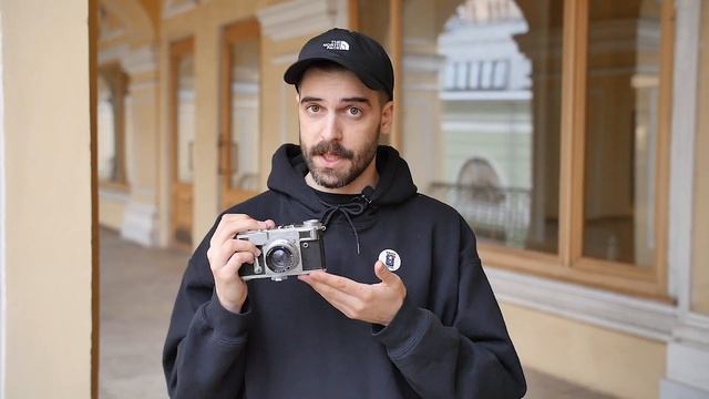 Советский дальномерный фотоаппарат КИЕВ-IV копия немецкого Contax в фильме "Ромовый дневник"