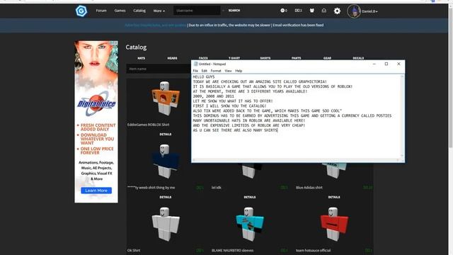 Graphictoria - The Old Versions Of Roblox Return смотреть онлайн