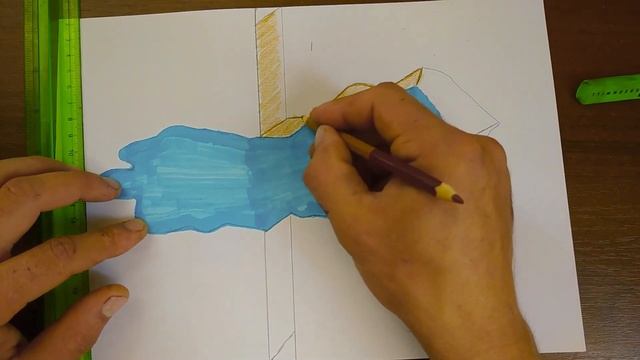 рисование Как рисовать 3D ВОДОПАД УЧЕНИЕ РИСОВАТЬ В 3D .... Нарисуйте 3D ВОДОПАД смотреть онлайн