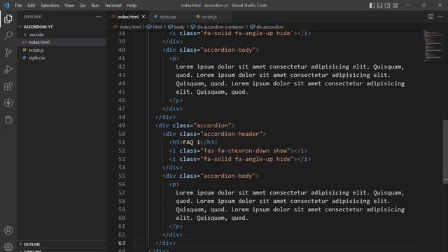 Build a Responsive FAQ Section with HTML, CSS, and JavaScript