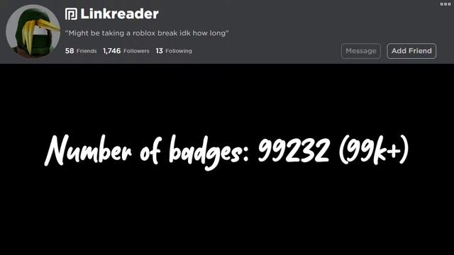 TOP 10 ROBLOX PLAYERS WITH MOST BADGES смотреть онлайн