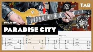 Guns N’ Roses - Paradise City - Guitar Tab (Remake) | Lesson | Cover | Tutorial