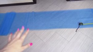 ЮБКА СО ШЛЕЙФОМ – из фатина с регилином – без выкройки - МК