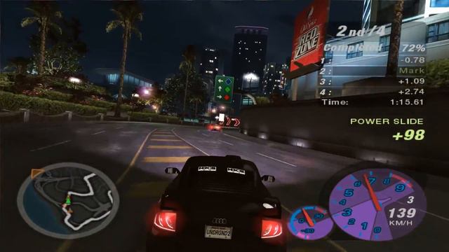 NFS: Underground 2 Dxtory recording test - Full HD 1080p gameplay. смотреть онлайн