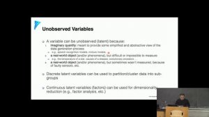 Lecture 06 - Learning partially observed GM