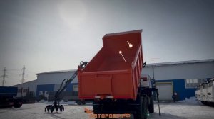KAMAZ самосвал 43118 с ГМУ МАЙМАН 110 S