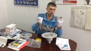Трап с вертикальным сливом Viega 556 914