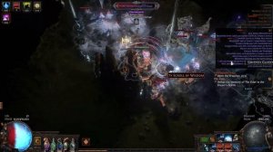 Path of exile 3.19 The unkillable Trickster Whispering ice int stacker chill map showcase !