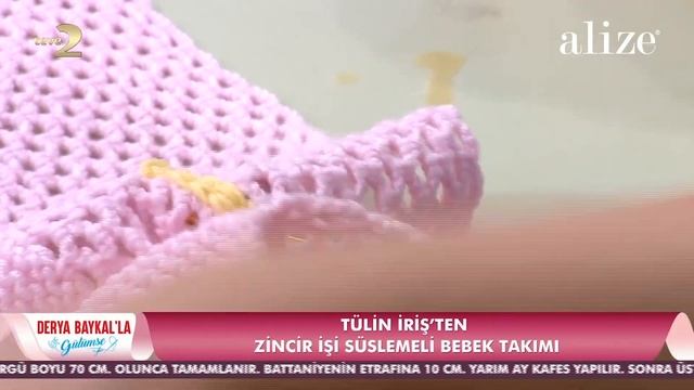 Комплект для малышки из Alize Happy Baby смотреть онлайн