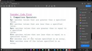 Getting Started with MongoDB tutorial: Queries #1 -find(), Conditions, and Operators [for beginners