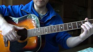 Включаем большой палец в гитарный бой.