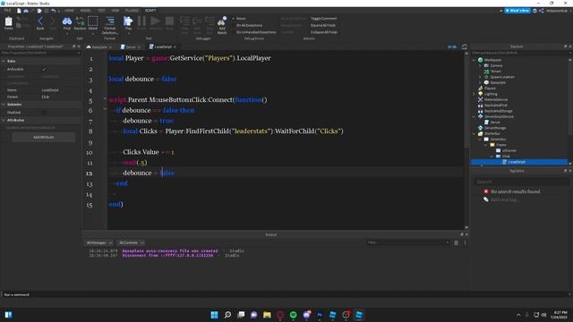 How To Make A Simple Clicker Game | Roblox Studio Tutorial смотреть онлайн