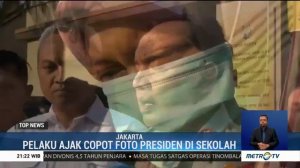 Ajak Tak Pasang Foto Presiden di Sekolah, Guru Les Ditangkap