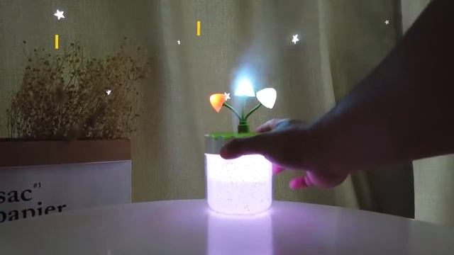 Ультразвуковой увлажнитель воздуха, Usb аромадиффузор с 7 цветами, светодиодный мини диффузор