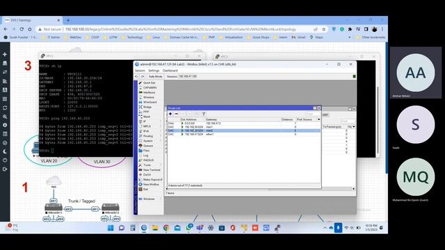 (UR) Cisco & Mikrotik VLAN Configurations, Configure Trunk & Access ports, enable DHCP on each VLAN смотреть онлайн