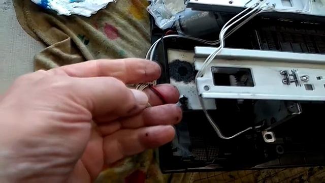 Brother MFC 525W Снятие и установка модуля парковки смотреть онлайн