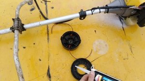 Доработка триммерной головки для экономии лески