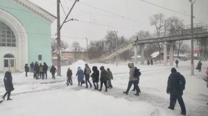 Станция Бежица (Орджоникидзеград) Бежицкий район. Брянск. 18.01.2020.