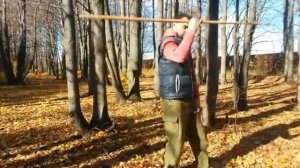 Как легко крутить длинную палку. Упражнения с палкой. Stick work Systema RMA.